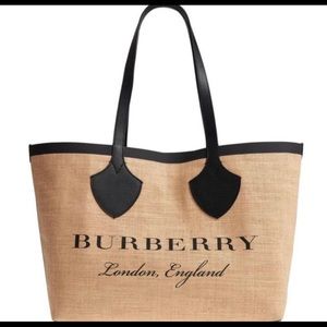 Authentic Burberry Tote